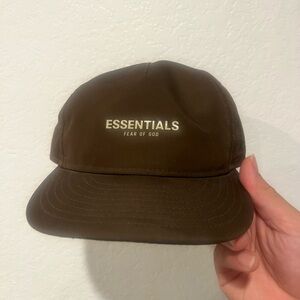 Fear of god essentials strap back